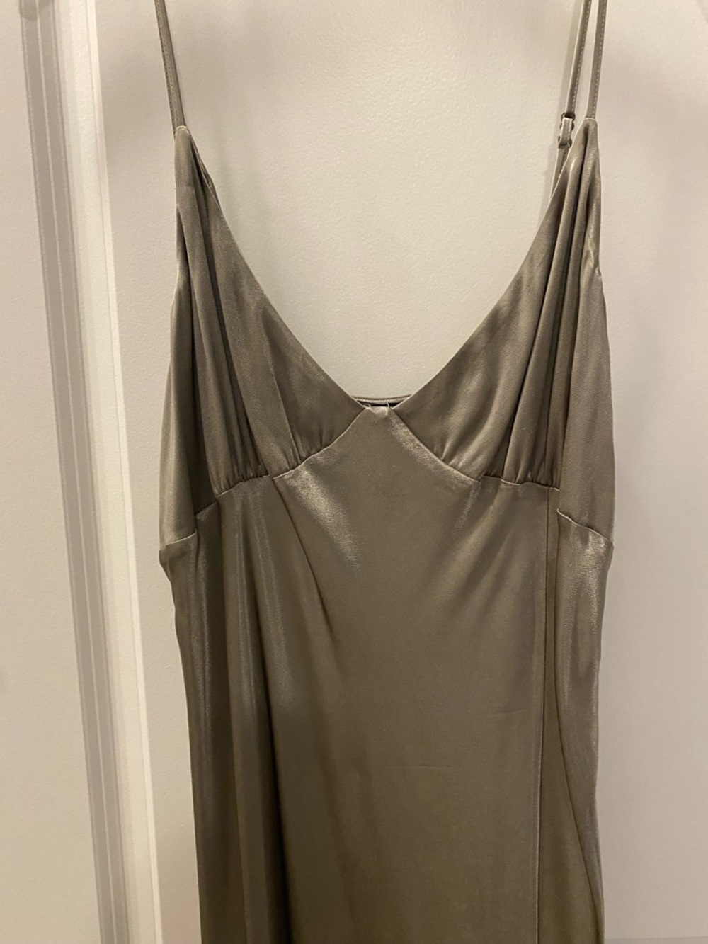 Dynamite Shimmery Slip Dress